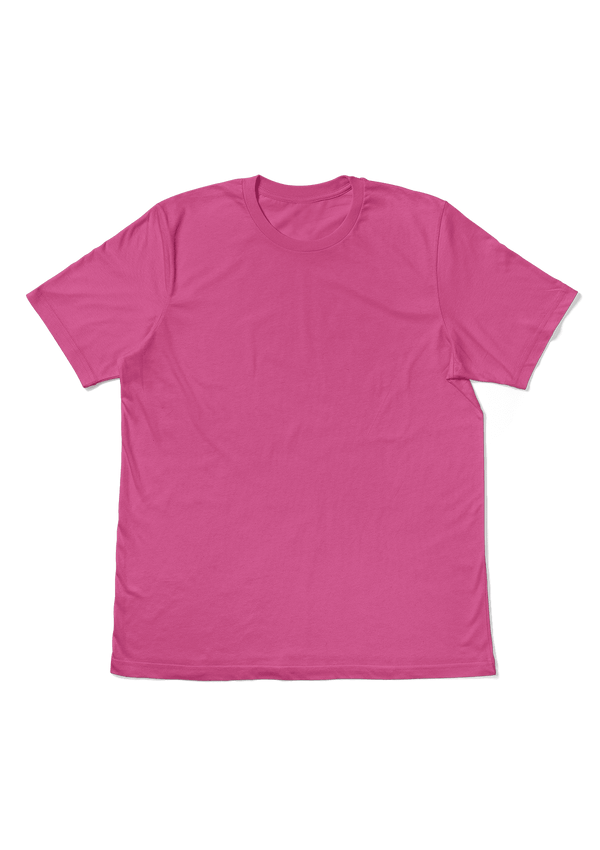 Perfect TShirt Co Womens Original Boyfriend T-Shirt - Charity Pink - Perfect TShirt Co