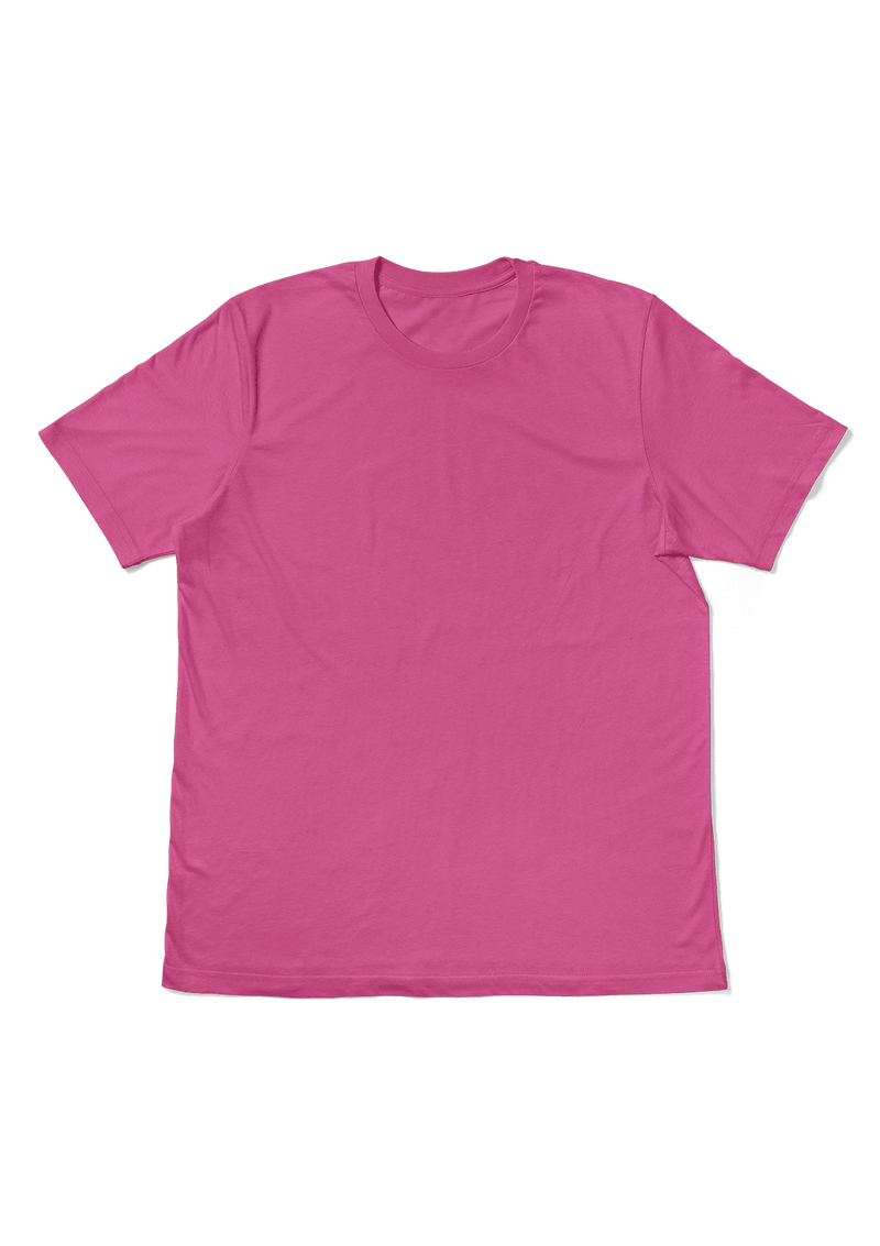 Perfect TShirt Co Womens Original Boyfriend T-Shirt - Charity Pink - Perfect TShirt Co