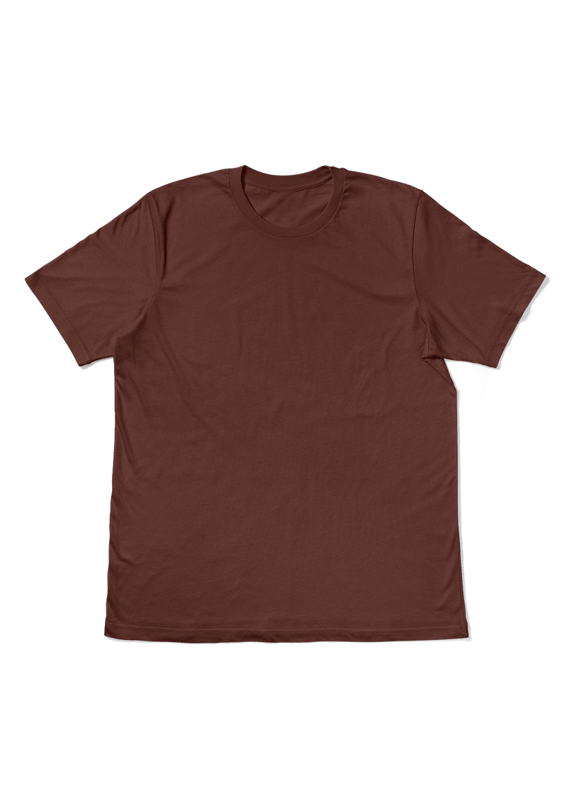 Perfect TShirt Co Womens Original Boyfriend T-Shirt - Clay Brown - Perfect TShirt Co