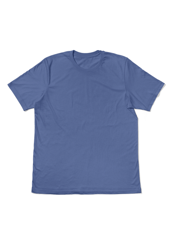 Perfect TShirt Co Womens Original Boyfriend T-Shirt - Columbia Blue - Perfect TShirt Co