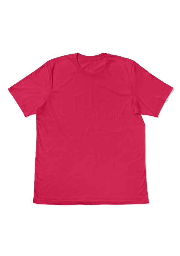 Perfect TShirt Co Womens Original Boyfriend T-Shirt - Fierce Fuchsia - Perfect TShirt Co