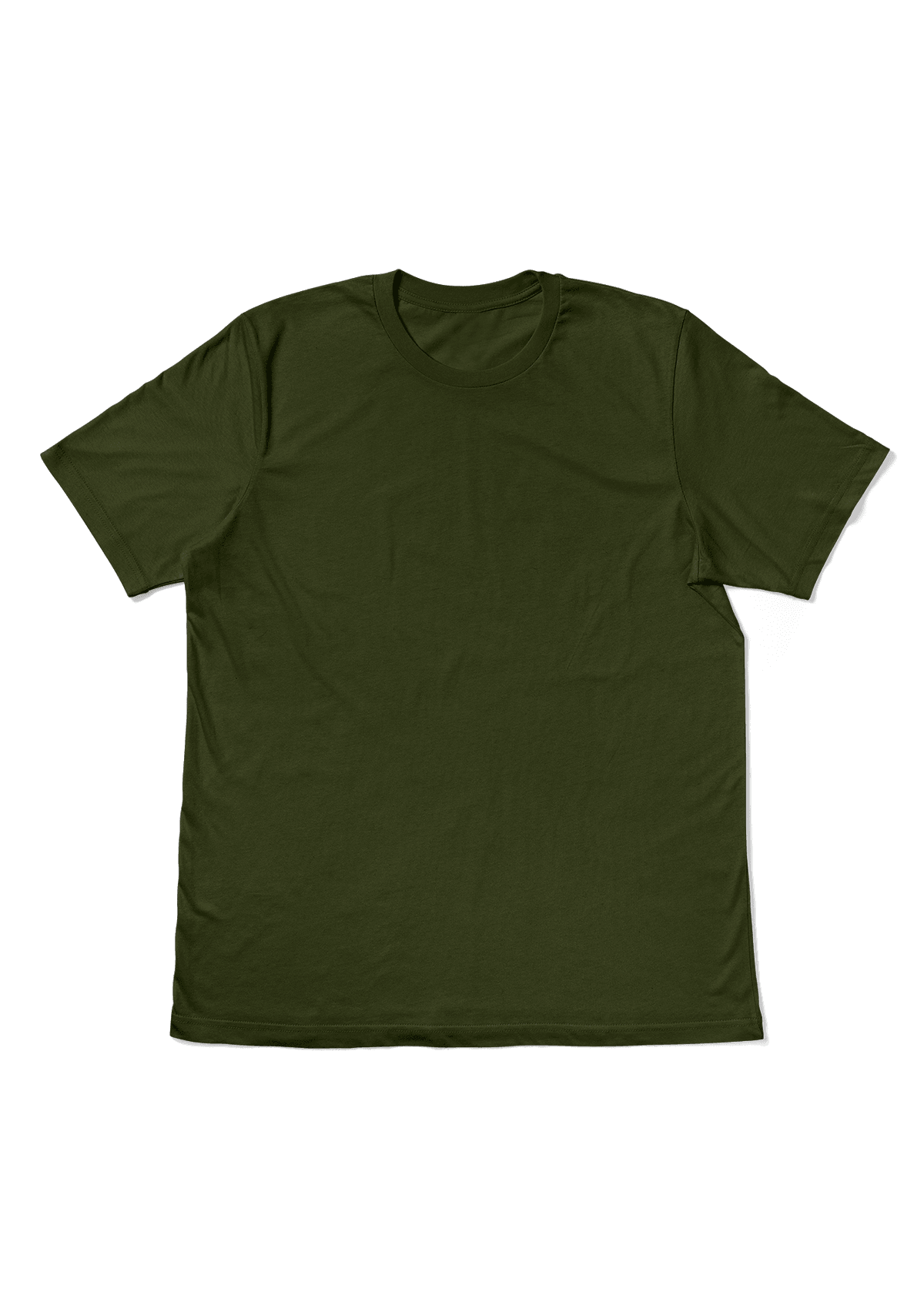 Perfect TShirt Co Womens Original Boyfriend T-Shirt -Olive Green - Perfect TShirt Co