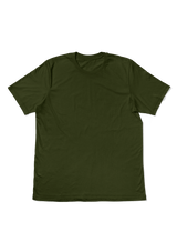 Perfect TShirt Co Womens Original Boyfriend T-Shirt -Olive Green - Perfect TShirt Co