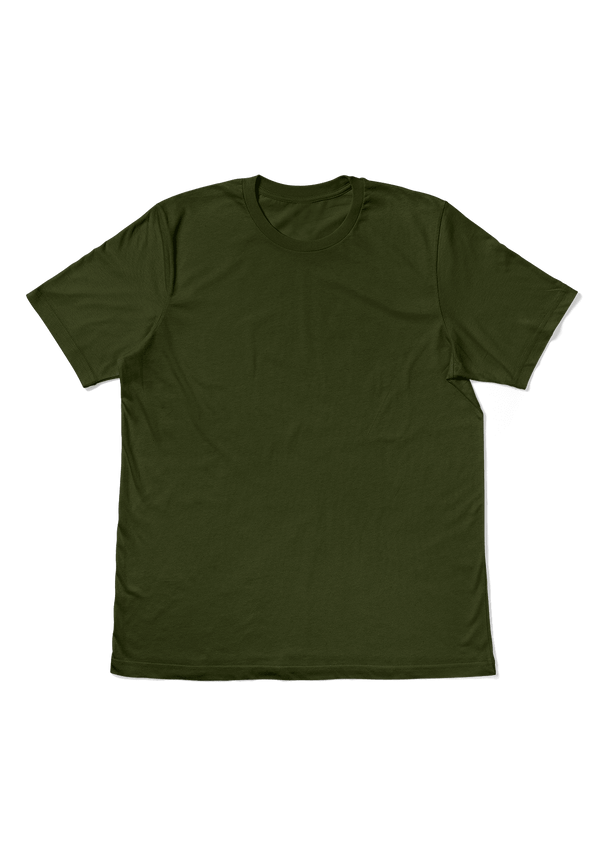 Perfect TShirt Co Womens Original Boyfriend T-Shirt -Olive Green - Perfect TShirt Co