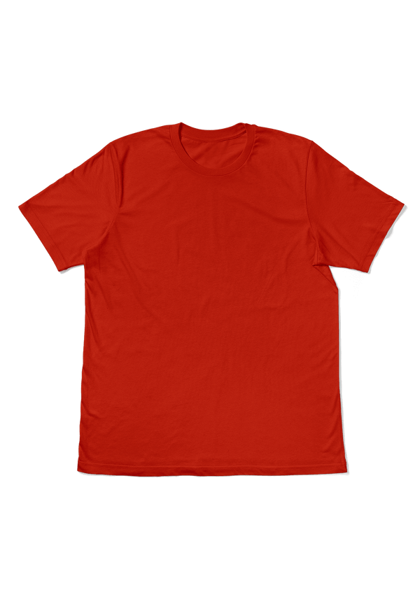 Perfect TShirt Co Womens Original Boyfriend T-Shirt -Passion Poppy Red - Perfect TShirt Co
