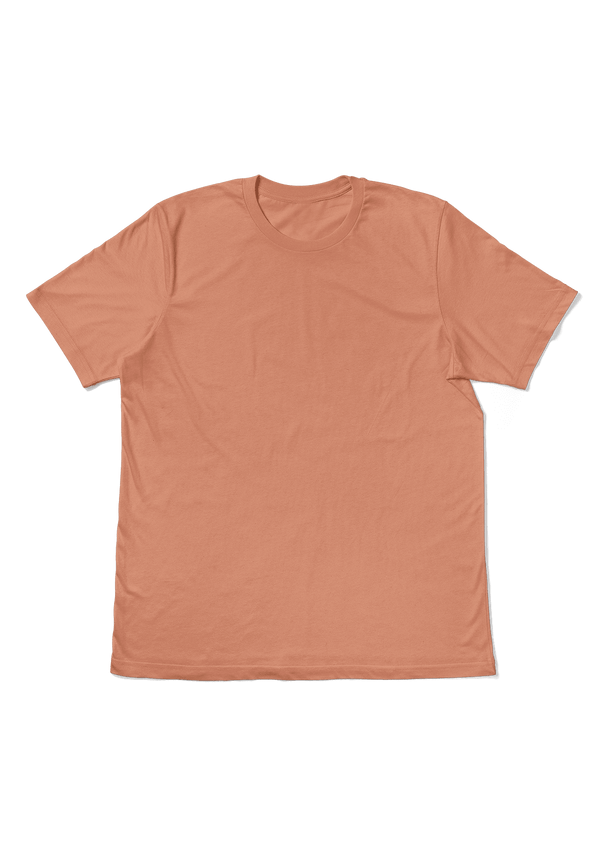Perfect TShirt Co Womens Original Boyfriend T-Shirt -Sunset Orange - Perfect TShirt Co