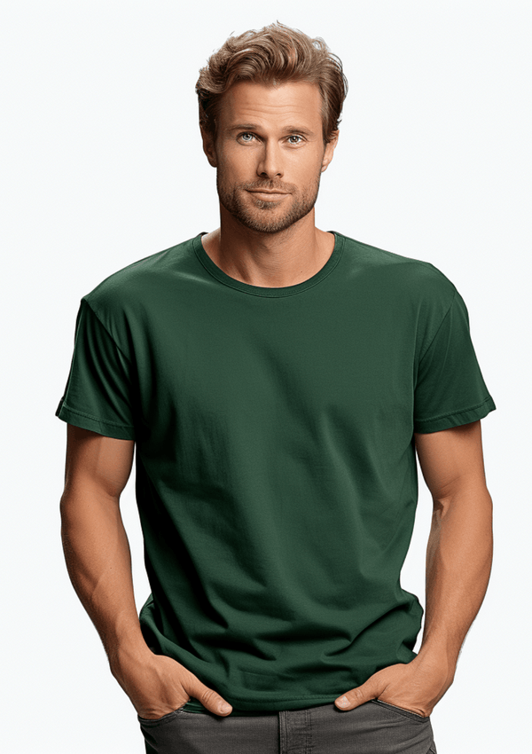 Recycled Organic Forest Green T-Shirt: Your Destination for Sustainable Style - Perfect TShirt Co