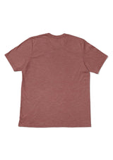 Recycled Organic Mauve Heather T-Shirt - Perfect TShirt Co