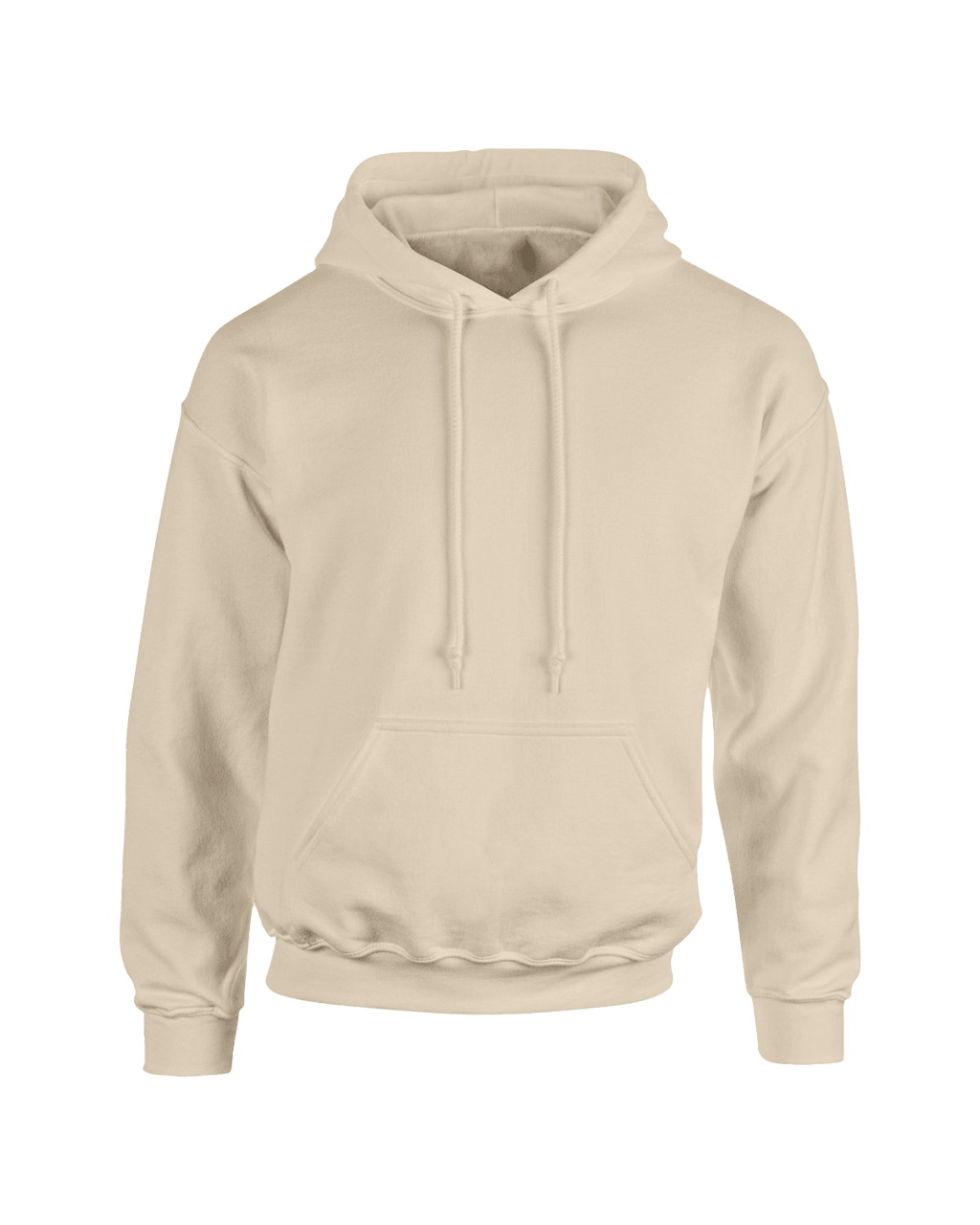 Sand Unisex Really Big Pullover Hoodies Perfect TShirt Co
