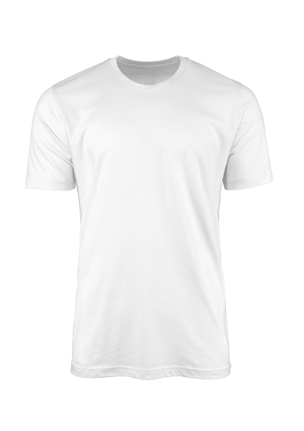 Unisex Short Sleeve Wrinkle Free T-Shirt 3pc White Bundle - Perfect TShirt Co