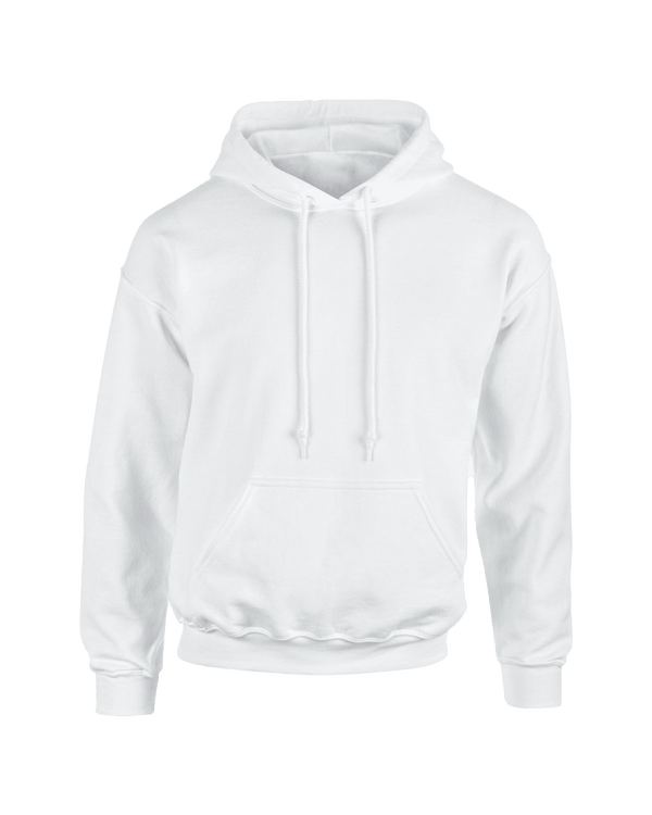 White Unisex Really Big Pullover Hoodies - Perfect TShirt Co