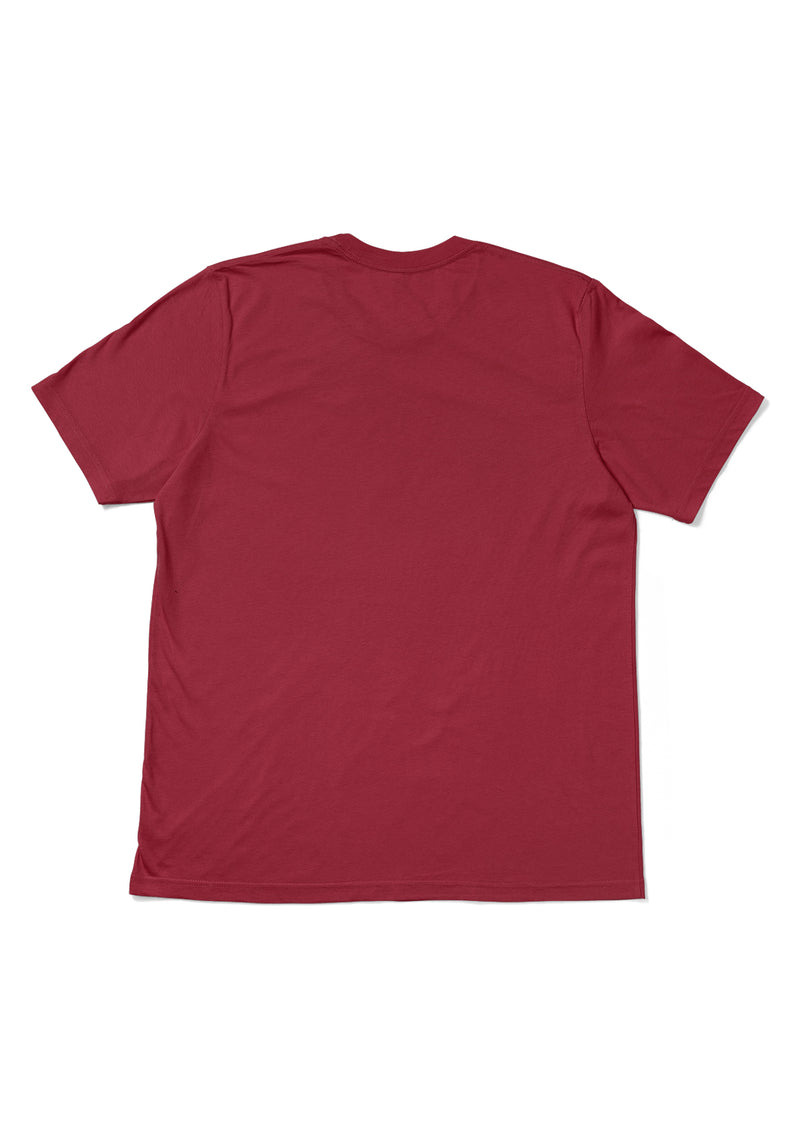 Womens Boyfriend T-Shirt - Canvas Red