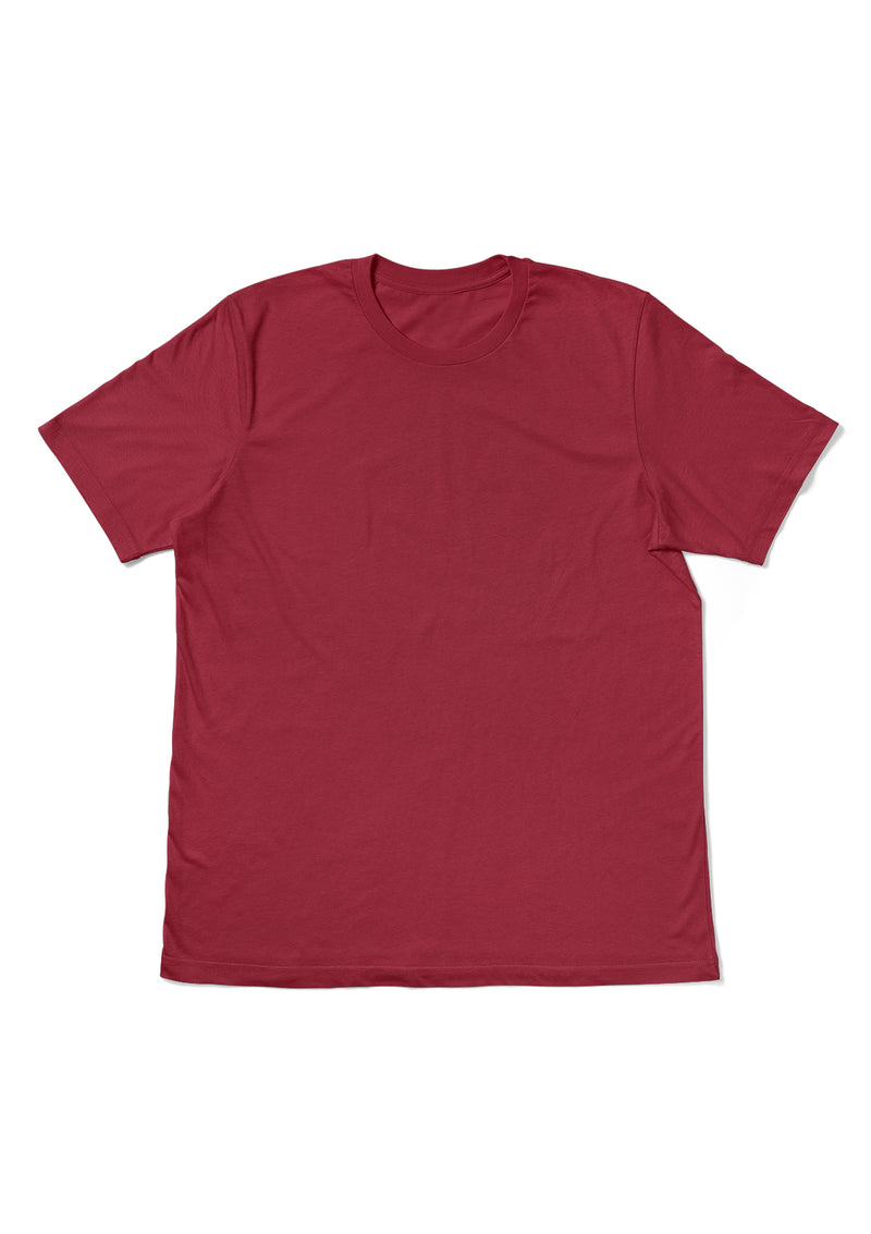 Womens Boyfriend T-Shirt - Canvas Red