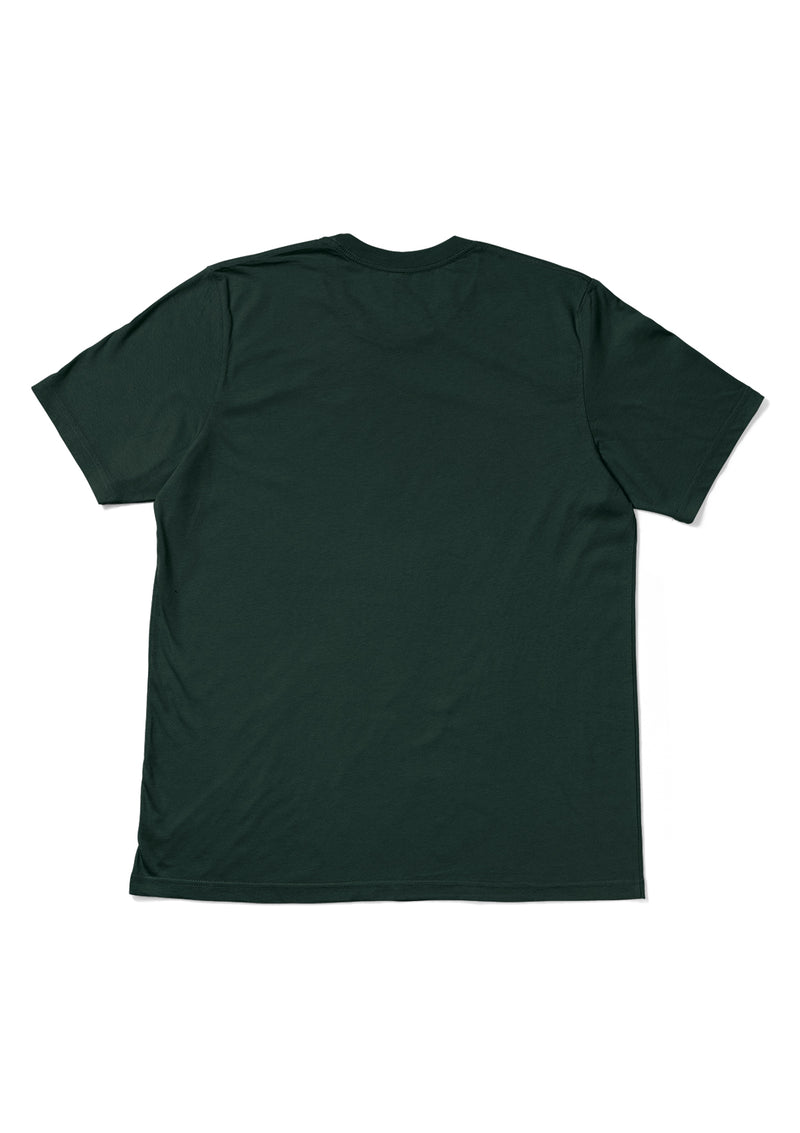 Womens Boyfriend T-Shirt - Forest Green