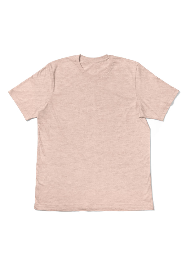 unisex short sleeve peach prism heather t-shirt
