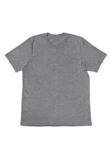 Men's Athletic Gray Heather Short Sleeve Crew Neck T-Shirt - Perfect TShirt Co