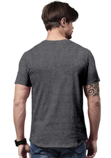 Men's Athletic Gray Heather Short Sleeve Crew Neck T-Shirt - Perfect TShirt Co