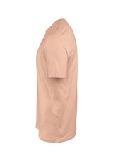 Men's Peach Fuzz Crew Neck T-Shirt - Soft Airlume Cotton - Perfect TShirt Co
