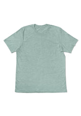 Men's Prism Dusty Blue Short Sleeve Crew Neck T-Shirt - Perfect TShirt Co