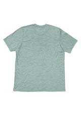 Men's Prism Dusty Blue Short Sleeve Crew Neck T-Shirt - Perfect TShirt Co