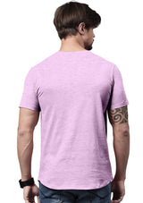 Men's Prism Lilac Purple Heather Short Sleeve Crew Neck T-Shirt - Perfect TShirt Co