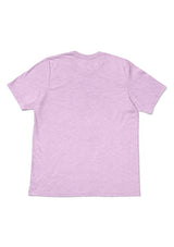 Men's Prism Lilac Purple Heather Short Sleeve Crew Neck T-Shirt - Perfect TShirt Co