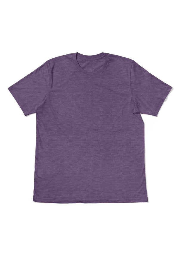 Men's Royal Purple Short Sleeve Crew Neck T-Shirt - Perfect TShirt Co