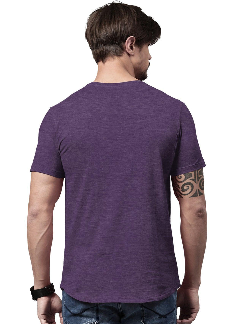 Men's Royal Purple Short Sleeve Crew Neck T-Shirt - Perfect TShirt Co