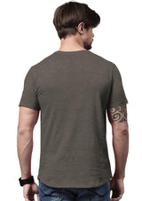 Men's Stone Gray Heather Short Sleeve Crew Neck T-Shirt - Perfect TShirt Co