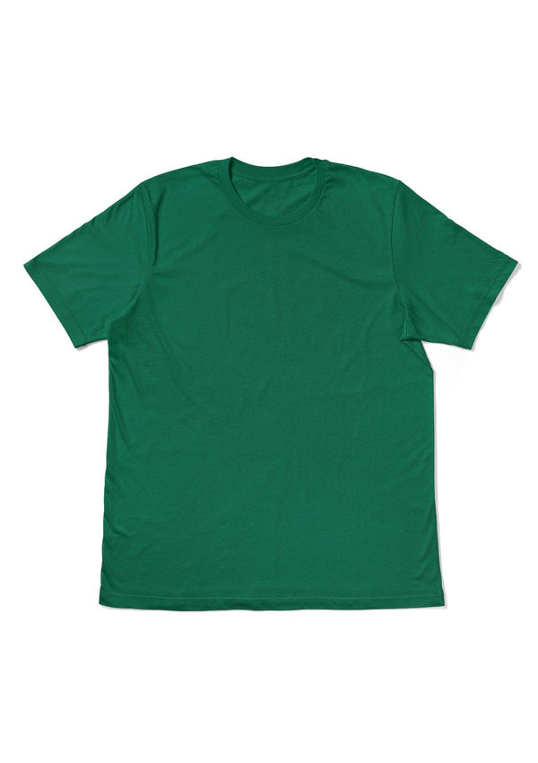 Men's T-Shirt Short Sleeve Crew Neck Kelly Green - Perfect TShirt Co