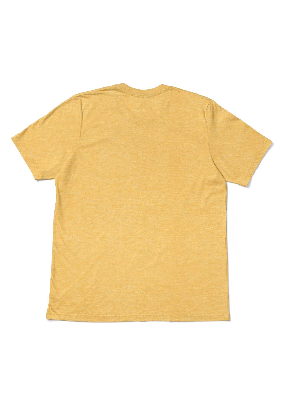 Men's Vibrant Yellow Triblend T-Shirt - Perfect TShirt Co