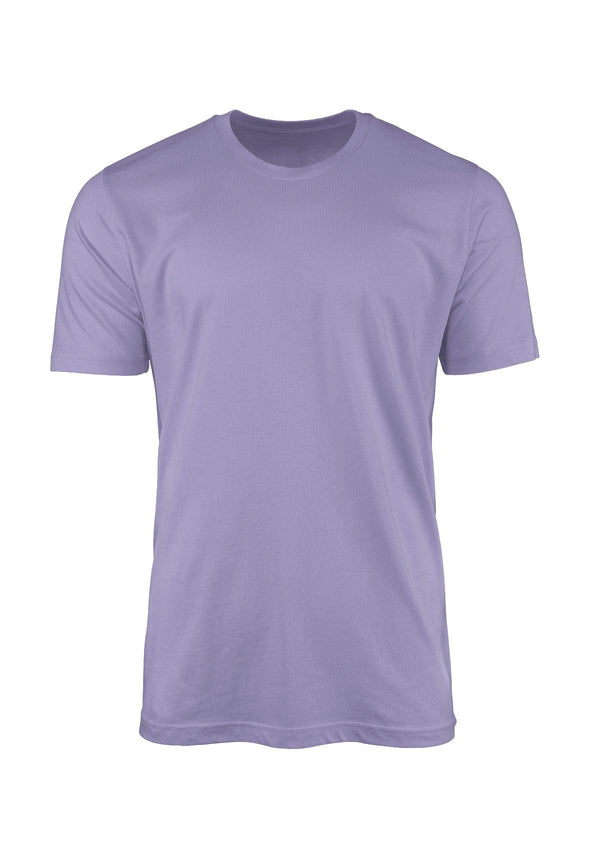 Mens T-Shirt Short Sleeve Crew Neck Dark Lavender Purple - Perfect TShirt Co