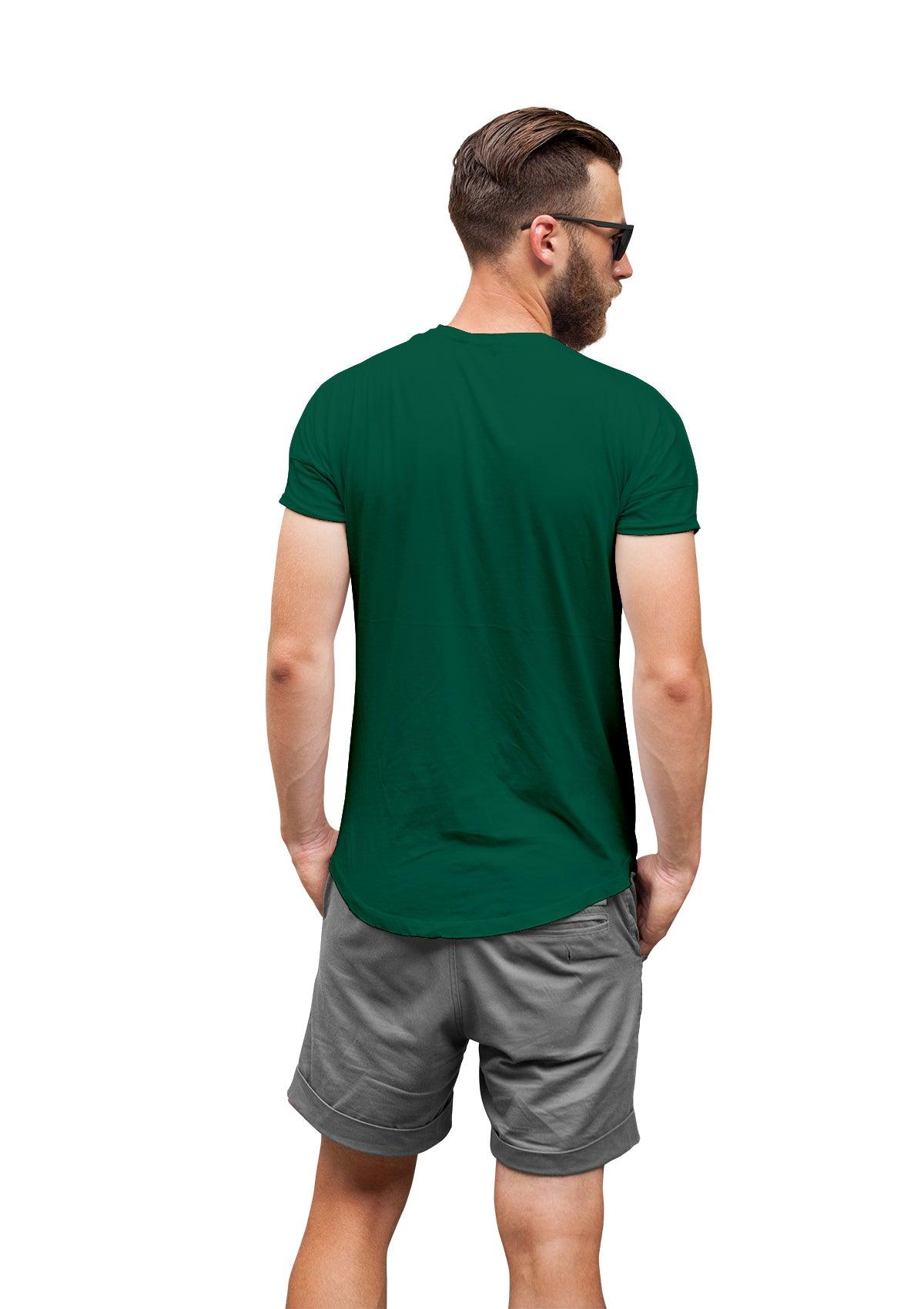 Mens T-Shirt Short Sleeve Crew Neck Evergreen Green - Perfect TShirt Co