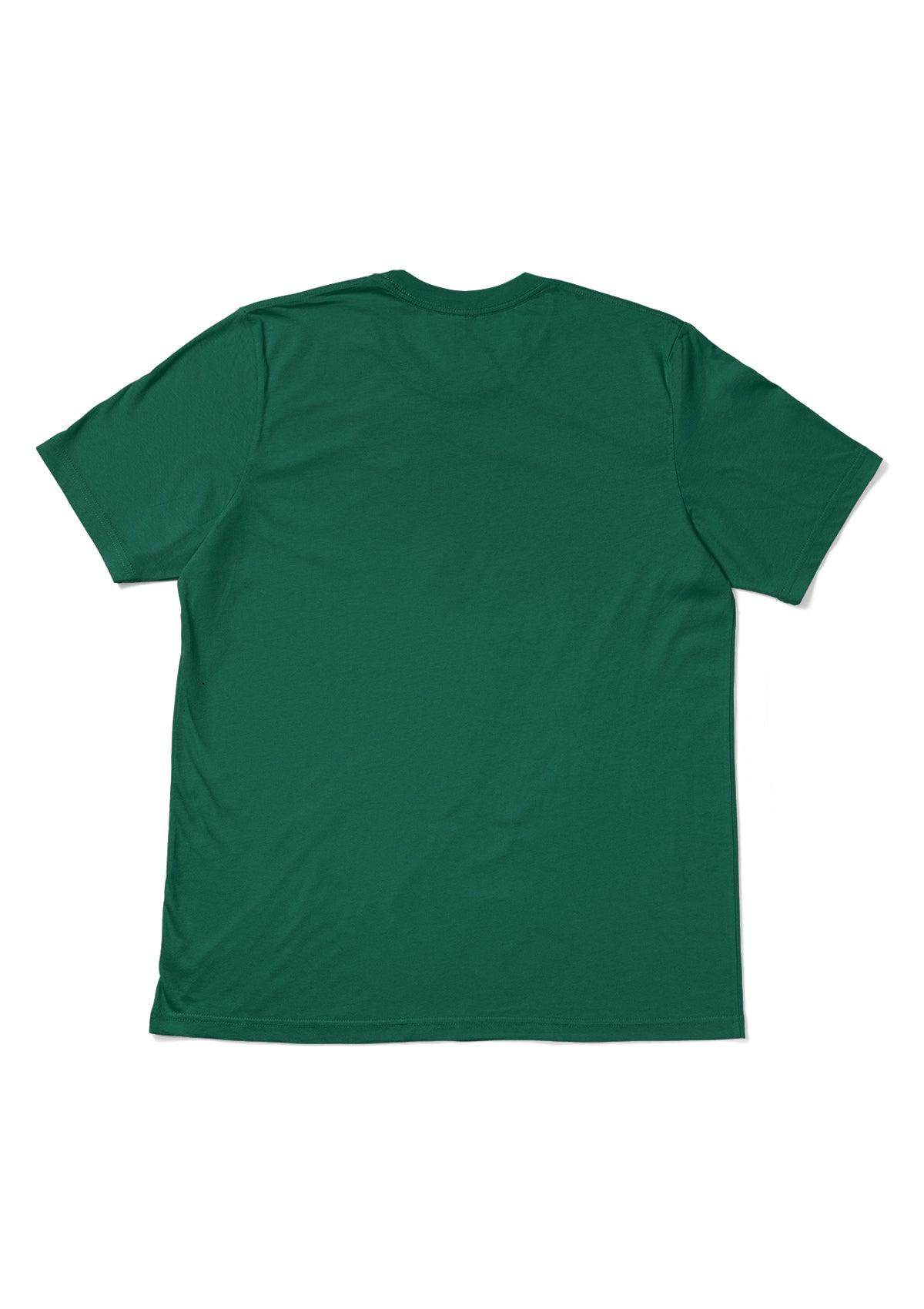 Men's Crew Neck T-Shirt Evergreen Green - Main Image