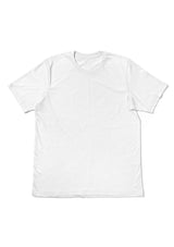 Mens T-Shirt Short Sleeve Crew Neck White Triblend - Perfect TShirt Co