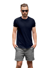 Mens T-Shirts Nautical Bundle 3 Pack Navy & White - Perfect TShirt Co