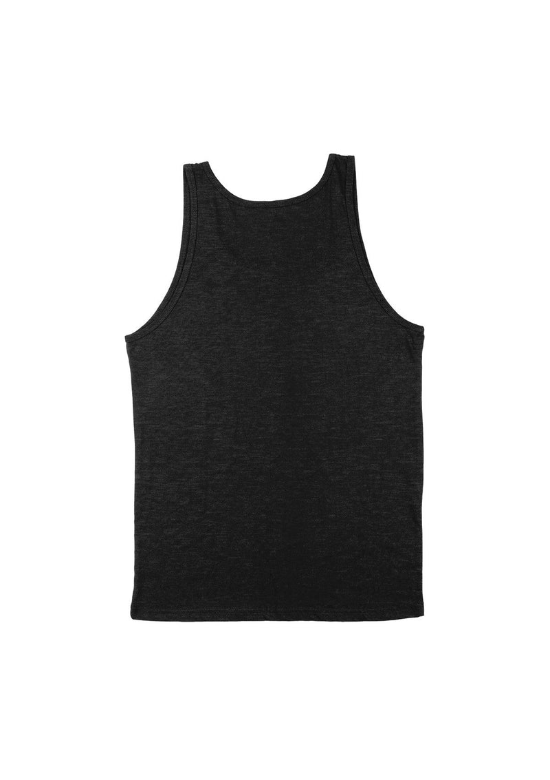 Mens Tank T-Shirts Charcoal Tri-Blend - Perfect TShirt Co