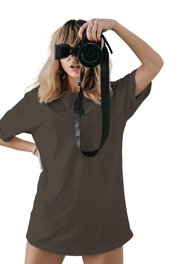Perfect TShirt Co Womans Original Boyfriend T-Shirt Asphalt Gray - Perfect TShirt Co