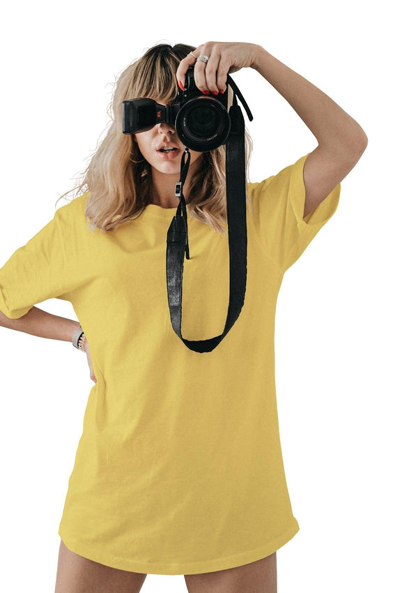 Perfect TShirt Co Womens Boyfriend T-Shirt Sunshine Yellow - Perfect TShirt Co