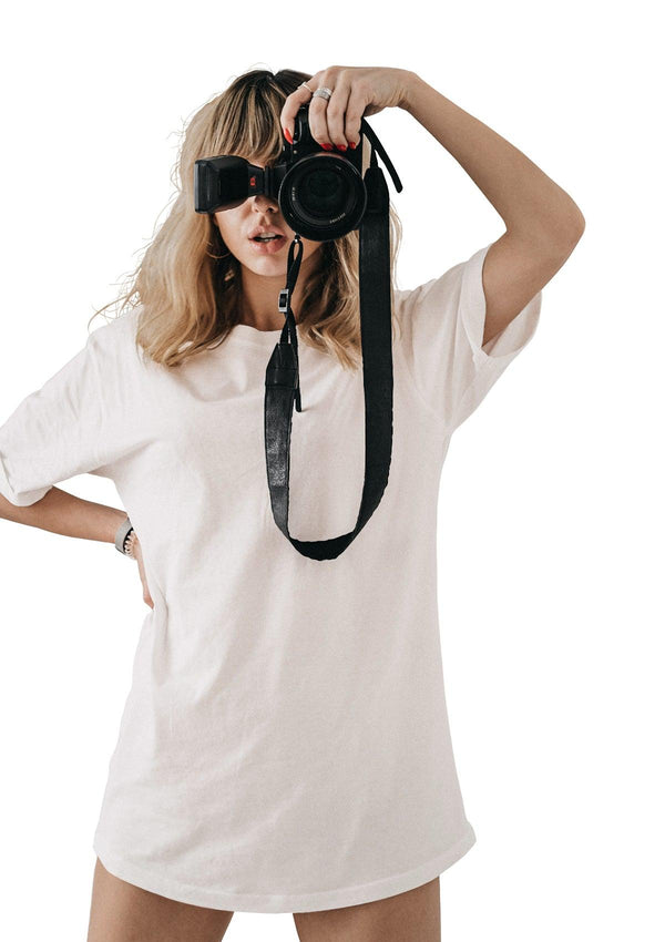 Perfect TShirt Co Womens Boyfriend T-Shirt Vintage White - Perfect TShirt Co