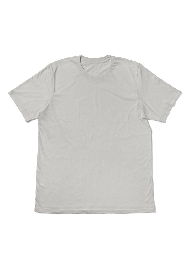 Perfect TShirt Co Womens Original Boyfriend T-Shirt Classic Silver Gray - Perfect TShirt Co