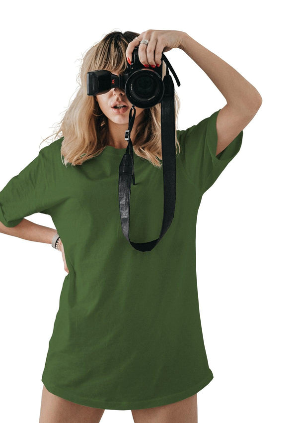 Perfect TShirt Co Womens Original Boyfriend T-Shirt - Leaf Green - Perfect TShirt Co