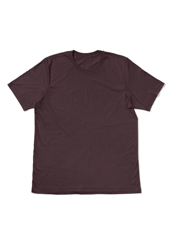 Perfect TShirt Co Womens Original Boyfriend T-Shirt - Mulled Maroon Red - Perfect TShirt Co