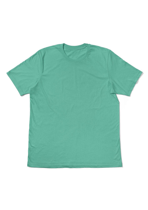 Perfect TShirt Co Womens Original Boyfriend T-Shirt Vivid Teal Green - Perfect TShirt Co