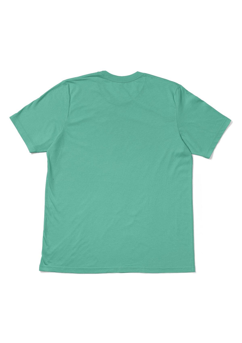 Perfect TShirt Co Womens Original Boyfriend T-Shirt Vivid Teal Green - Perfect TShirt Co