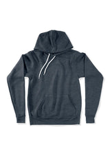 Pullover Fleece Hoodie with Kangaroo Pocket - Slate Blue - Perfect TShirt Co