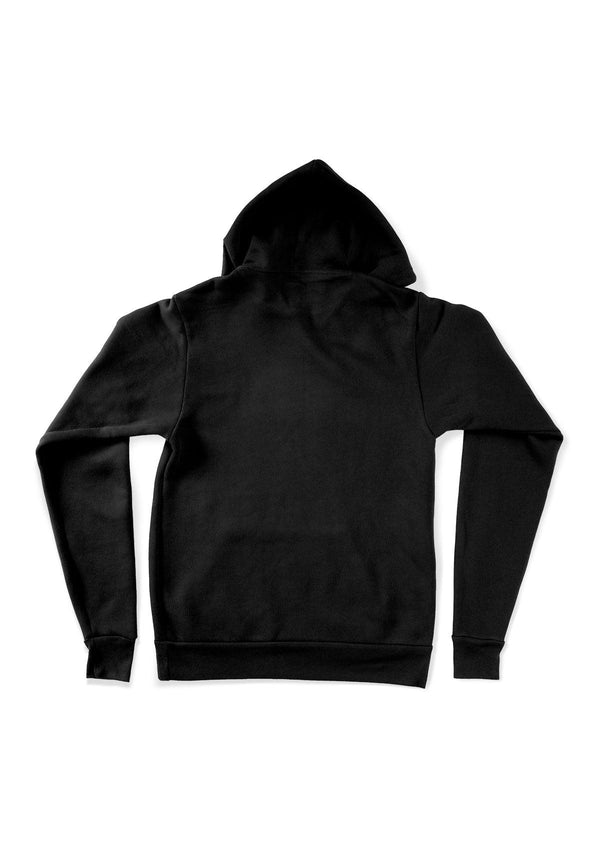 Pullover Kangaroo Fleece Hoodie Black - Perfect TShirt Co