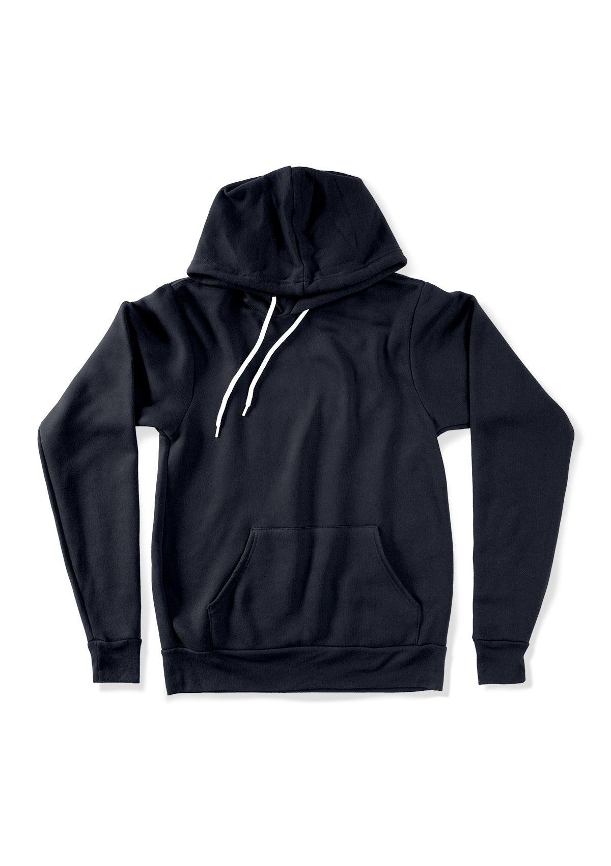 Pullover Kangaroo Fleece Hoodie Navy Blue - Perfect TShirt Co