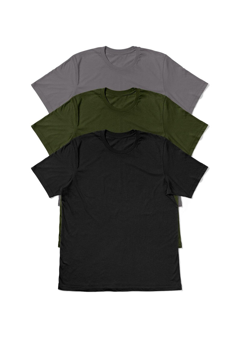 Storm Military Short Sleeve T-Shirt Bundle - 3 Pack - Perfect TShirt Co