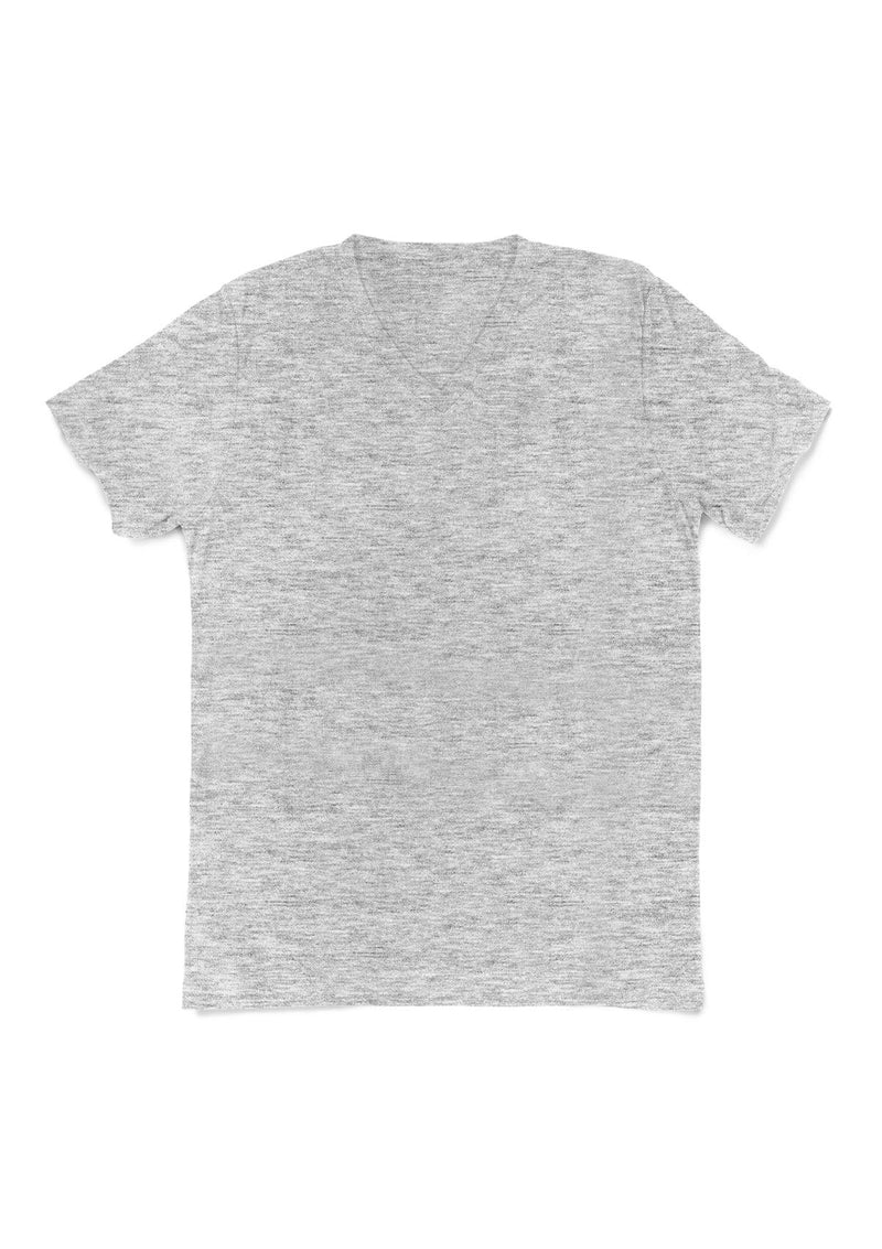 V-Neck Triblend T-Shirt - White Fleck - Perfect TShirt Co